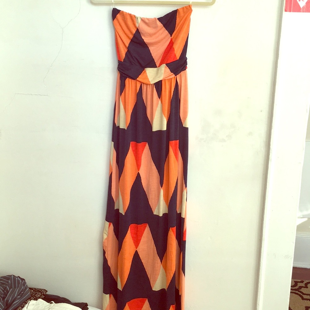 Strapless maxi dress Bevello